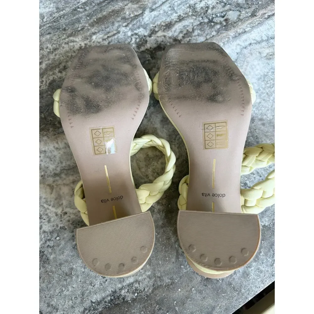 Dolce Vita Size V-PAILY  LEMON CREAM STELLA SANDALS Size: 10